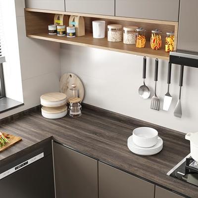 Maple Wood Grain Contact Paper Kitchen Shelf Cabinets Vinyl Self