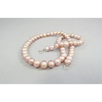 Genuine Pink Freshwater Pearl Necklace Pink Pearl Necklace 