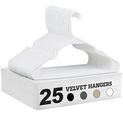 VECELO Wet and Dry Adult Hangers Holds Up To 10 Lbs, Clothes Hangers(25/50  Packs Option) - Yahoo Shopping