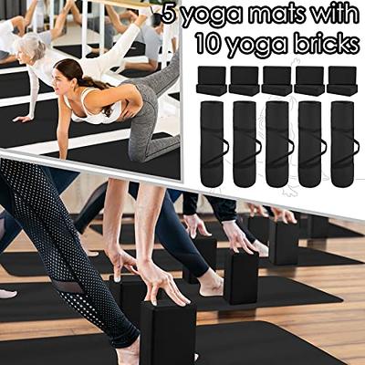  18 Pcs Yoga Starter Kit 6 Pcs Yoga Mats Bulk 68 x 24