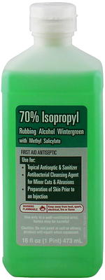 Equate Wintergreen 70% Isopropyl Alcohol Antiseptic, 16 fl oz