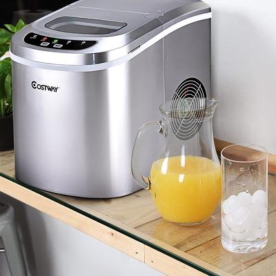 Ice Makers Countertop, Portable Ice Maker Machine with Handle, Self-Cleaning  Ice Maker, for Home/Office/Kitchen - Yahoo Shopping