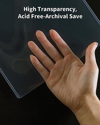 8.5 x 11 Rigid Clear Toploaders - Durable PVC Document Protectors, Plastic  Sleeves for Photos, Prints, and Menu Covers, 10 Pack - Yahoo Shopping