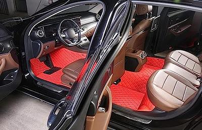 NGUMMS Custom All-Weather Protection Leather Car Floor Mats Fit