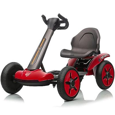 509: Rocket Pedal Green Go Kart - Ride on Toy for Boys & Girls