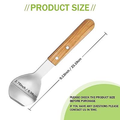 Ice Cream Spade - Stainless Steel Ice Cream Paddle for Hard or Creamy Ice  Cream - Ice Cream Scoop with Comfortable Plastic Handle - Heavy Duty  Strong, Durable Bend Proof Ice Cream