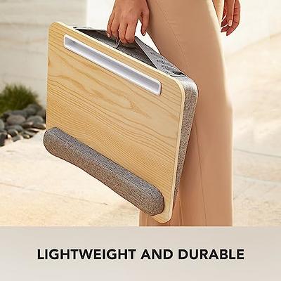 Laptop Lap Desk, Lightweight Portable Laptop Desk with Pillow Cushion