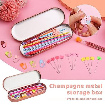 20pcs Large Eye Darning Needles, Stainless Steel Tapestry Needle Blunt Yarn  Needle Darning Needles with 2 Storage Cases Yarn Needles for Crocheting