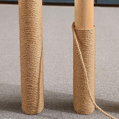 Nature Hemp Rope,1/4inch Heavy Duty Jute Twine for Cat Tree and