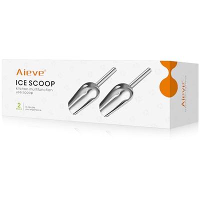 Aieve Ice Scoop, Ice Scoop for Ice Maker Freezer Counter Top Ice