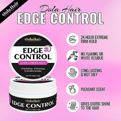 Edge Control Gel, Not Greasy Edge Gel Long Lasting Natural Hair