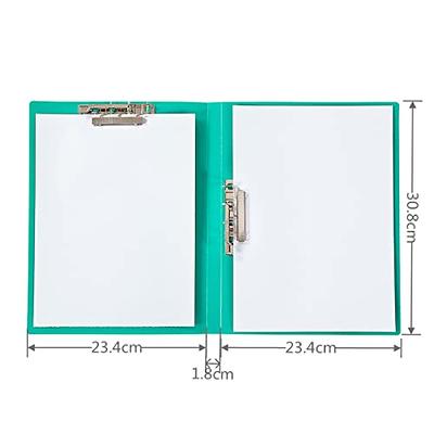 A4 Clamp Binder File Folder with Single / Double Strong Clip — A Lot Mall