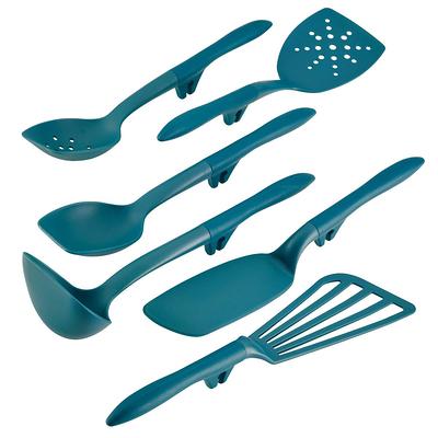 Kitchen Utensils Set, NAYAHOSE Wooden spoons for Cooking Non-stick Pan  Kitchen Tool Wooden Cooking Spoons and Wooden utensil storage wooden barrel  - Yahoo Shopping