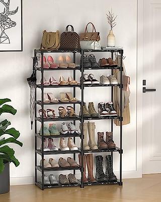 CSXGBAB Closet Shoe Rack, Shoe Racks for Bedroom Closet, Sturdiness Show  Rack, Shoe Rack for Entryway Easy Assemble, Shoe Rack for Closet, 5 Tier  Shoe