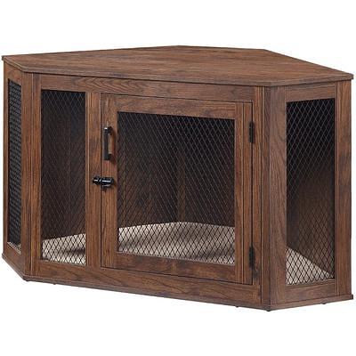 Corner Dog Crate Furniture Pet House - Yahoo Shopping