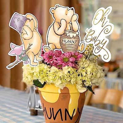 Winnie the Pooh Centerpiece idea #beforeandafter #adayinmylife #olympi