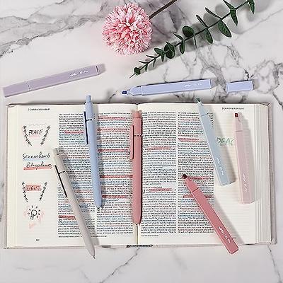 Mr. Pen- Aesthetic Highlighters and Pens No Bleed, 12 Pack, Pastel Color  Bible Highlighters No Bleed - Mr. Pen Store