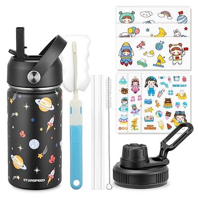 Snug Kids Water Bottle - insulated stainless steel thermos with straw  (Girls/Boys) - Dinosaurs, 12oz - Yahoo Shopping