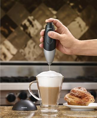 BonJour Primo Latte Rechargeable Whisk & Milk Frother - Black