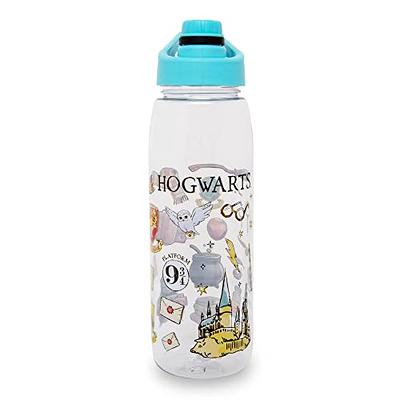 Harry Potter Hogwarts Crest Plastic Carnival Cup with Lid and Straw | 20 Ounces