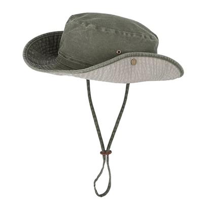 Super Wide 4.7inch Brim Bucket Hat UPF50+ Waterproof Sun Hat for Fishing  Hiking Camping 