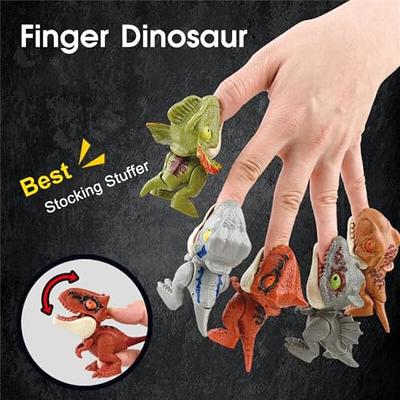 Finger Biting Dinosaur Toy, Finger Biting Tyrannosaurus Rex Dinosaur Toy, Dinosaur  Finger Puppets, Novelty Hand Toys Finger Dino Hand Puppet (1Set) - Yahoo  Shopping