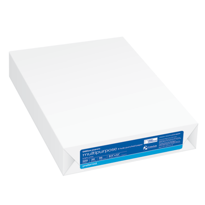 Hammermill Multi Use Color Copier Paper Letter Size 8 12 x 11 Case Of 5000  Sheets 20 Lb Blue - Office Depot