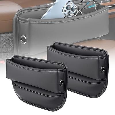 Car Seat Gap Filler Organizer Universal for Car SUV Truck PU Leather E