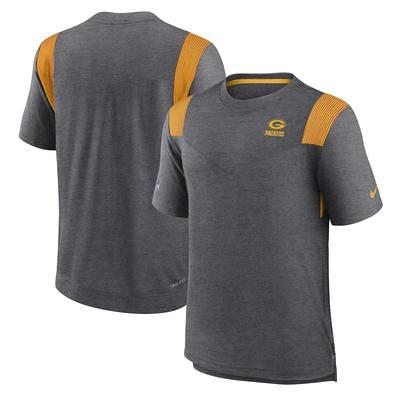 Men's Nike Heather Charcoal Green Bay Packers Sideline Tonal Logo  Performance Player T-Shirt - Yahoo Shopping