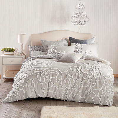 Trailing Fern Matelasse Duvet Cover & Shams