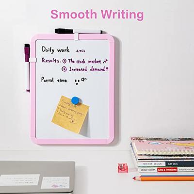 VUSIGN Small White Board Dry Erase, 8.5'' x 11'' Magnetic Dry