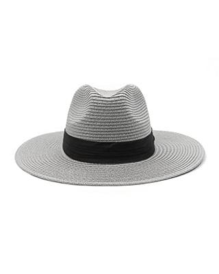 Zylioo Petite Size Straw Panama Hat for Small Heads,Adjustable