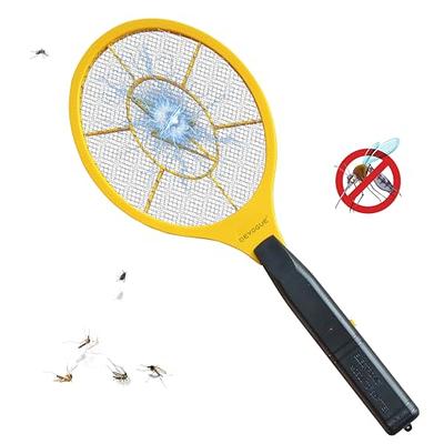 Black+decker Bug Zapper Tennis Racket, Battery Powered Zapper, Mosquito and Fly Swatter