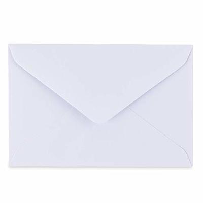 Gift Card Envelopes - 100-Count Mini Envelopes, Paper Business Card Envelopes, Bulk Tiny Envelope Pockets for Small Note Cards, 10 Colors, 4 x 2.7