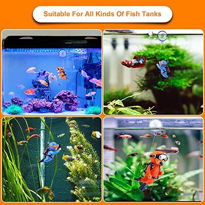 Floating Device Fish for Tank Accessories Mini Diver Shape