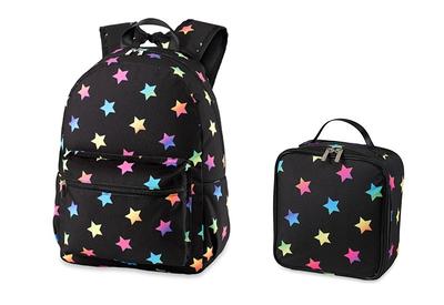 Rainbow Backpack and Lunchbox Set