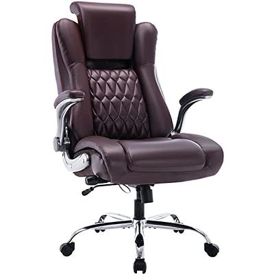 Desk Chair Computer Chair Wide Seat Adjust Arms Rolling Swivel High Back  Task Executive Ergonomic Chair for Home Office