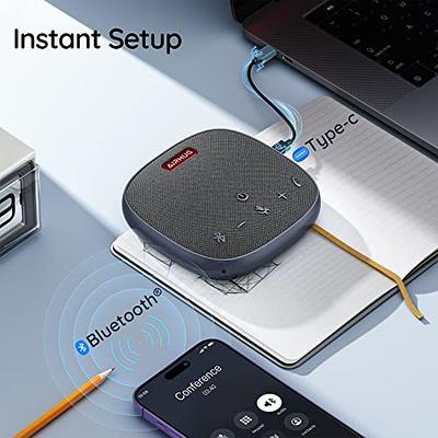 AIRHUG Bluetooth Speakerphone,Conference Speaker with Microphone