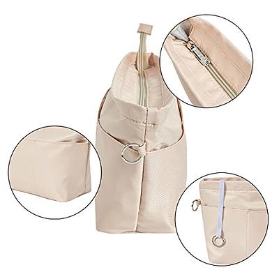 Amazon.com: Vercord Felt Organizer Insert For Purse Handbag Tote Bag In Bag  Inside Shaper Divider Neo Black & Beige Small : Clothing, Shoes & Jewelry
