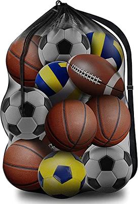 Athletico Extra Large Ball Bag - Mesh Soccer Ball Bag - Heavy Duty Drawstring Ba