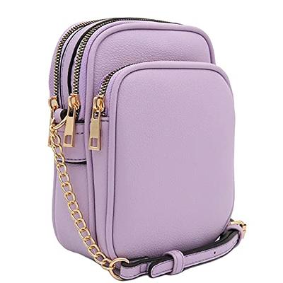 FashionPuzzle Multi Pocket PU Leather Casual Crossbody Bag with Adjustable  Strap