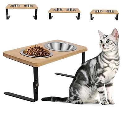 Detachable Elevated Cat Bowl, Elevated Food Bowls Cats