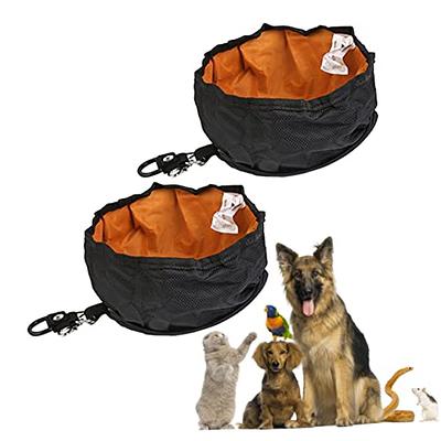 Adustable Elevated Dog Double Bowls 1 Raised Slow Feeder Dog - Temu