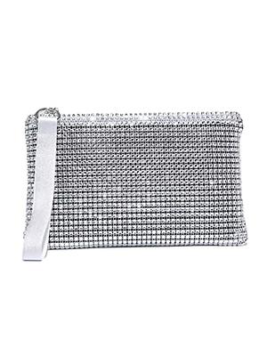 Purse Simply Vera Wang Women Wristlet Purse Silver | eBay