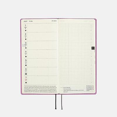 Hobonichi Techo Weeks - English - Colors: Stylish Gray - 2024 Jan