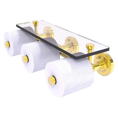 Allied Brass Prestige Regal Collection Double Post 2-Roll Toilet