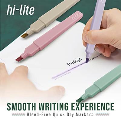 Highlighters Pastel Highlighter Marker Pen No Bleed Double Tip 6pcs Journal  Bible Planner Notes Marker Pen
