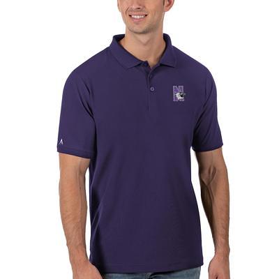 MENS PURPLE CHICAGO PIQUE POLO