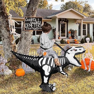 Kids Giant T-Rex Skeleton Inflatable Costume