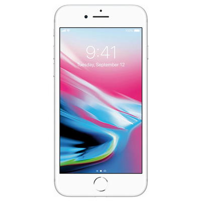 Apple iPhone 8 64GB AT&T Locked Phone with 12MP Camera - Silver